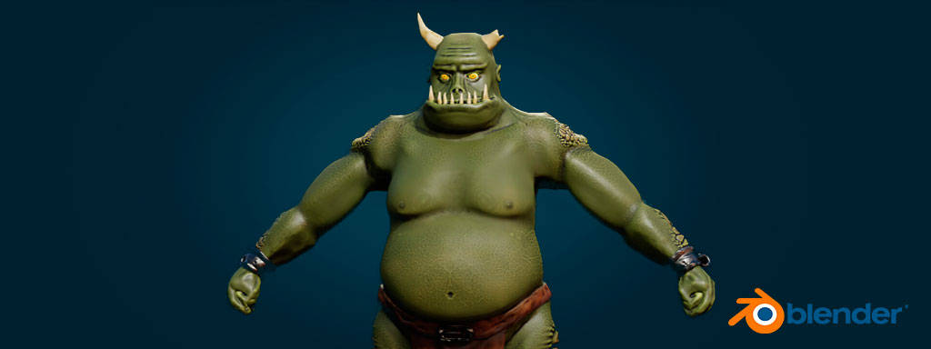 Моделирование персонажа в Blender для дизайна видеоигр